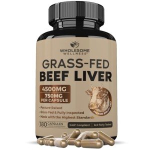 Vegan Iron and B12 Energy Capsules (180 Count)