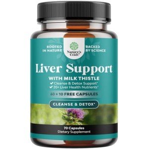 Herbal Liver Cleanse Detox Capsules - Vegan Support