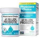 Vegan Probiotics 60 Billion CFU for Gut Health