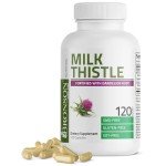 Bronson Vegan Milk Thistle & Dandelion Detox Capsules