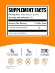 Vegan Creatine Monohydrate Powder - Unflavored 1kg