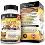 High-Potency Vegan Turmeric Curcumin Capsules 1500mg
