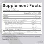 Vegan Triple Strength Omega 3 Supplement - 90 ct