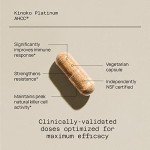 Kinoko Platinum AHCC Immune Support Capsules, 60 Count