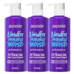 Aussie Miracle Moist Deep Conditioner Triple Pack