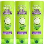 Garnier Fructis Curl Nourish Vegan Conditioner Trio