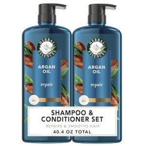 Vegan Argan Oil Shampoo & Conditioner Set