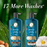 Vegan Argan Oil Shampoo & Conditioner Set