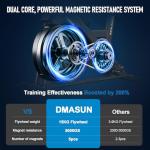 DMASUN Quiet Magnetic Resistance Spin Bike