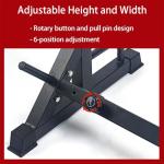 Adjustable Heavy Duty Squat Rack for Weightlifting