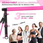Multifunctional Pilates Kit with Resistance Bands