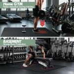 WAWINY 20-Sq Ft Interlocking Gym Floor Mats