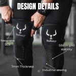 Bullstep 7mm Neoprene Knee Sleeves for Lifting
