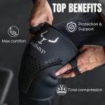 Bullstep 7mm Neoprene Knee Sleeves for Lifting