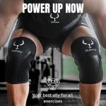Bullstep 7mm Neoprene Knee Sleeves for Lifting