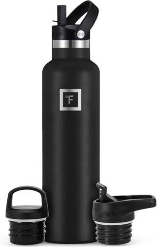 710ml Stainless Steel Insulated Water Bottle with Lids