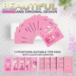 Kids Yoga Mat Set with Cute Doll Design