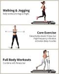 Portable Walking Pad Treadmill with Incline and App