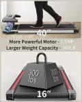 Portable Walking Pad Treadmill with Incline and App