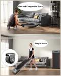 Portable Walking Pad Treadmill with Incline and App