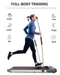 Portable Walking Pad Treadmill with Incline and App