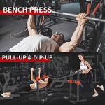 Adjustable Squat Rack Stand for Home Fitness