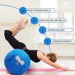 LUBAKED Inflatable Gymnastics Training Mat - Blue