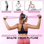 HOXWC Figure 8 Resistance Bands for Exercise