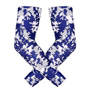 Kids Arm Compression Sleeves for Sports - 2 Pack