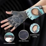Glofit Fingerless Workout Gloves for Weight Lifting