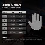Glofit Fingerless Workout Gloves for Weight Lifting