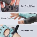 Glofit Fingerless Workout Gloves for Weight Lifting