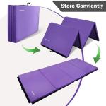 Portable Folding Exercise Mat for Home Workouts