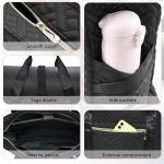 Checkered Gym Tote with Yoga Mat Bag