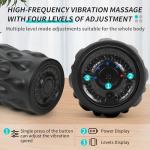 Vibrating Foam Roller with 4 Speeds for Recovery