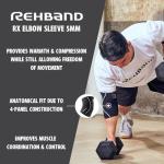 Rehband 5mm Neoprene Elbow Compression Sleeve - Large