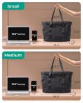 BAGSAMRT Women's Gym Tote Bag with Yoga Mat Buckle