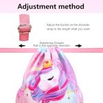 Luchike Kids Drawstring Backpack for Sports and Travel
