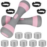 Adjustable 2-Pack Dumbbells Set for Home Fitness