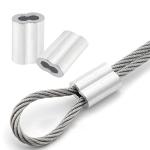 800pc 1/16" Aluminum Cable Ferrule Set