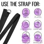 TECEUM 2-in-1 Adjustable Yoga Mat Strap