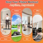Foldable Pilates Board with Timer and Accessories