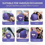 LUBAKED Inflatable Gymnastics Tumbling Mat - Purple
