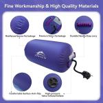 LUBAKED Inflatable Gymnastics Tumbling Mat - Purple