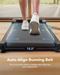 Compact Under Desk Treadmill with Remote Control