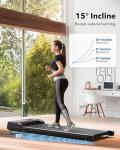 Compact Under Desk Treadmill with Remote Control