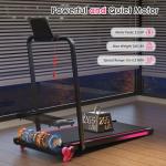 4-in-1 Portable Treadmill with Incline for Home