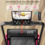 4-in-1 Portable Treadmill with Incline for Home