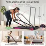 4-in-1 Portable Treadmill with Incline for Home