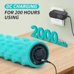Vibrating Foam Roller with 4 Speeds for Recovery